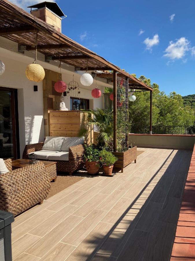 Cozy Place, Big Roof Terrace & Spectacular Views. Cabrils Exterior foto
